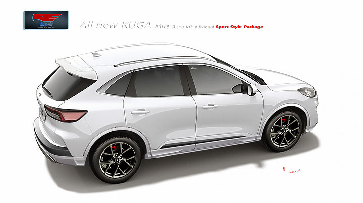 點我看大圖 Kuga MK3 180全車色套件