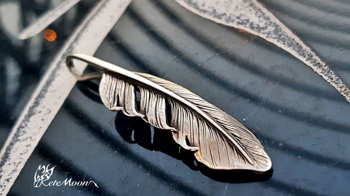 Black Venom Jewelry X Indian&28-素銀大羽