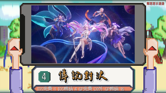 2021台灣手遊雙平台週排行TOP10 十月第3週(10/17~10/23)