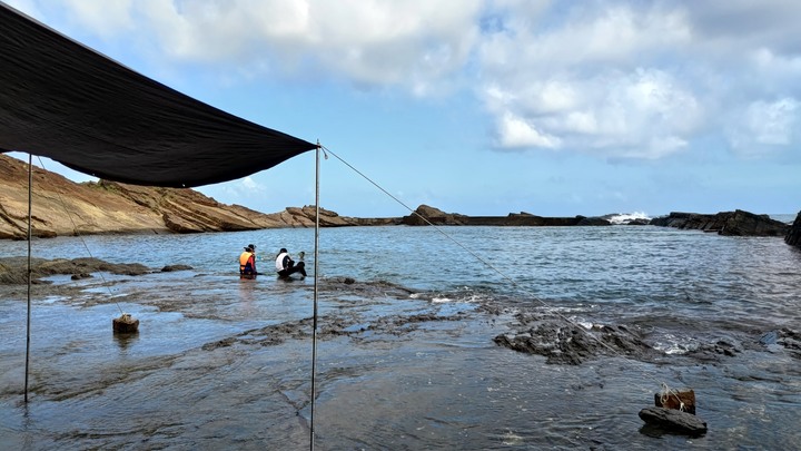 東北角天然泳池野炊浮潛