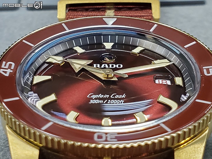 我也會開箱 RADO Captain Cook 庫克船長（不是虎克船長，也不是傑克船長）