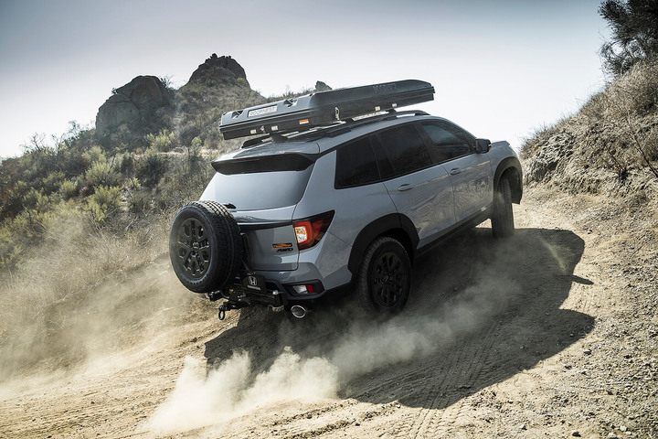 越野車注意！Honda Passport TrailSport挑戰妥當的意義