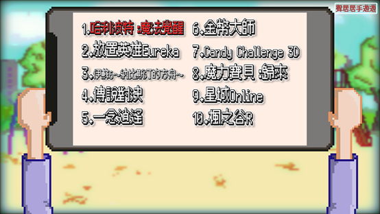 2021台灣手遊雙平台週排行TOP10 十月第3週(10/17~10/23)