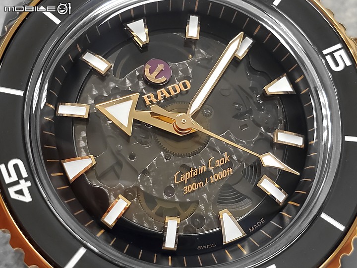 我也會開箱 RADO Captain Cook 庫克船長（不是虎克船長，也不是傑克船長）