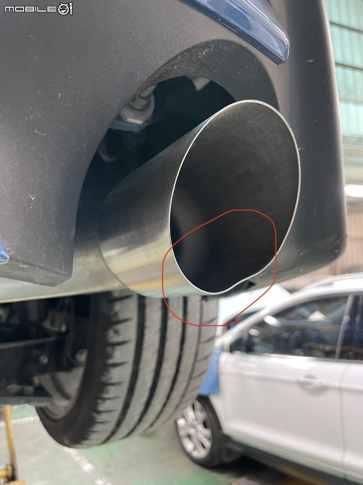 Ford Focus MK4 ST 尾管異音原廠保固更換