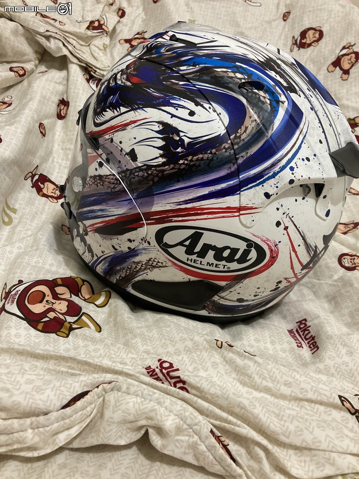 ARAI RX-7X 清成龍一 選手彩繪帽