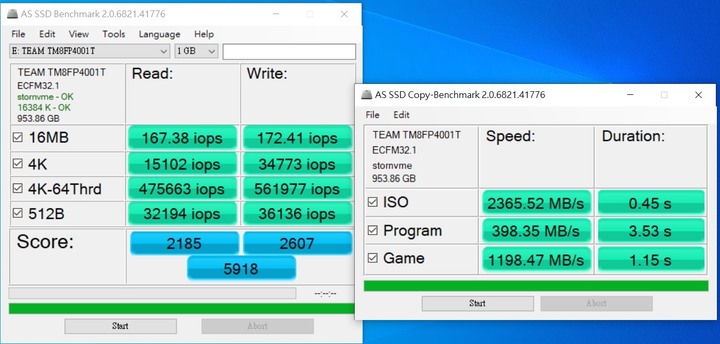 十銓 TEAMGROUP MP34 1TB M.2 PCIe SSD 測試心得分享(新版)