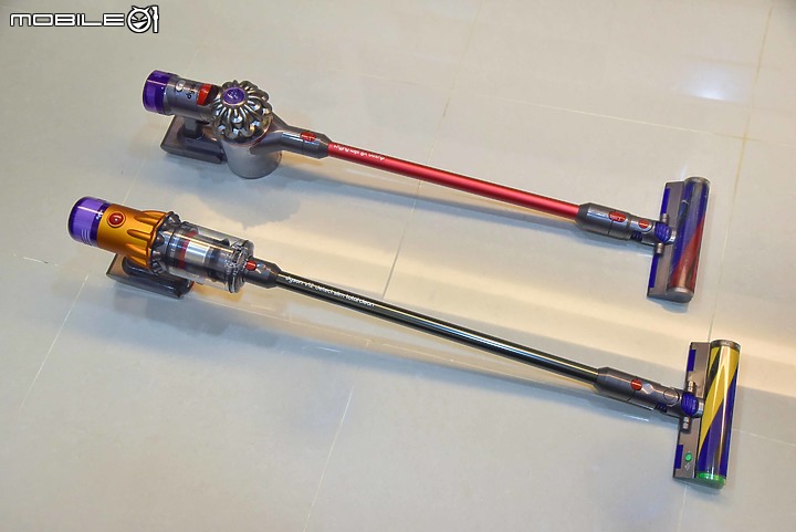 Dyson V12 Detect Slim Total Clean無線吸塵器試用｜貓奴必備清潔神器！(附V8 Slim比較)