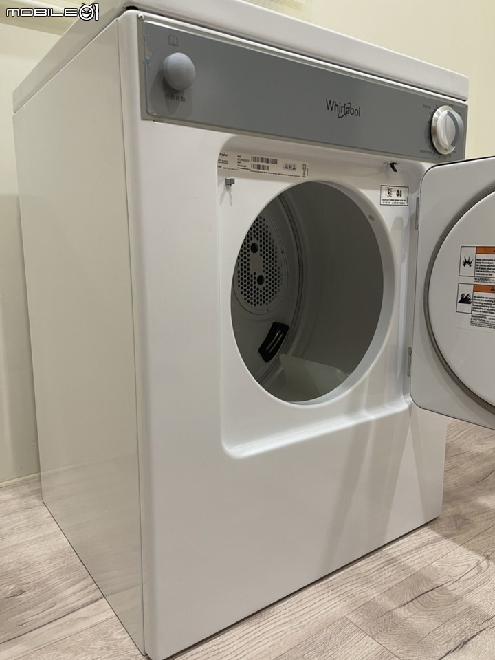 ★圓圓貓實測開箱 ★Whirlpool直立乾衣機(電力型)惠而浦人工小太陽讓衣物擁有自然蓬鬆感~