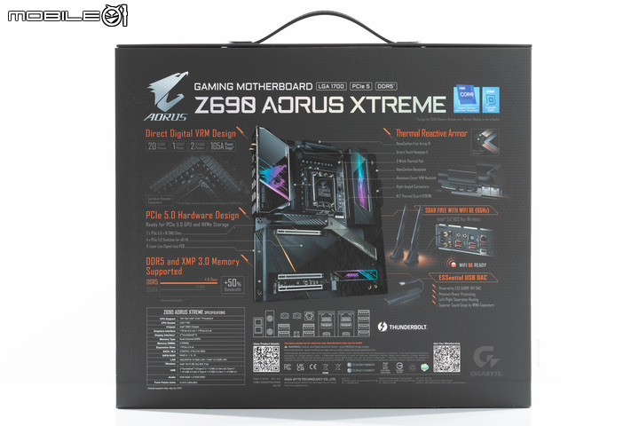 Gigabyte Z690 AORUS XTREME 主機板外觀開箱 以全覆蓋裝甲創造頂級性能美感