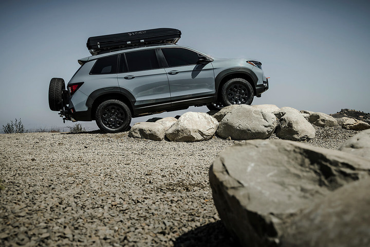 越野車注意！Honda Passport TrailSport挑戰妥當的意義