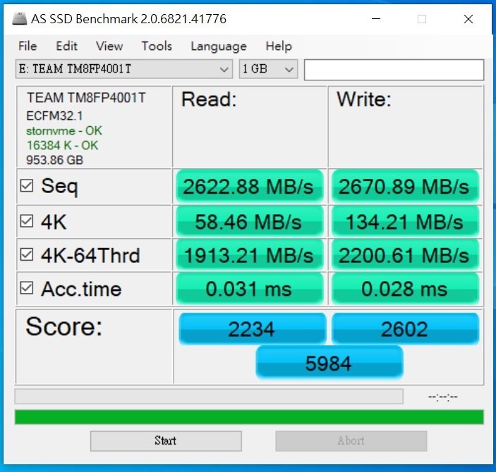 十銓 TEAMGROUP MP34 1TB M.2 PCIe SSD 測試心得分享(新版)