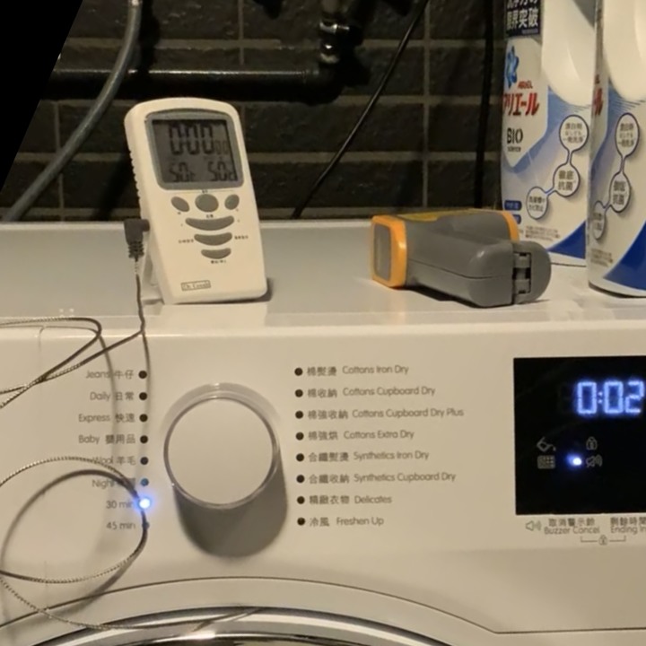 博朗格 & 伊萊克斯 烘衣溫度實測 Blomberg TPF8352WZ & Electrolux EWW1141AEWA