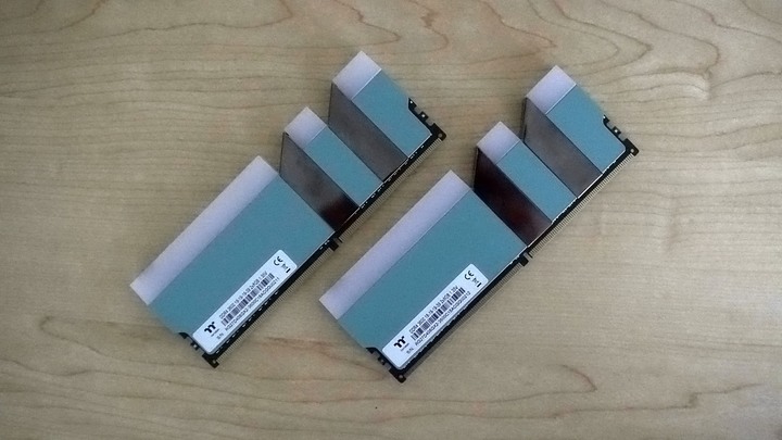 【學習XMP】小白初玩XMP系統~~ TT TOUGHRAM RGB 8G*2 DDR4-3600MHz試玩