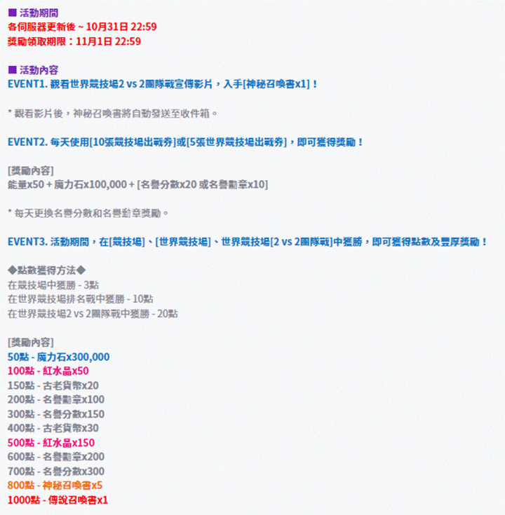 魔靈召喚新手送100抽！？