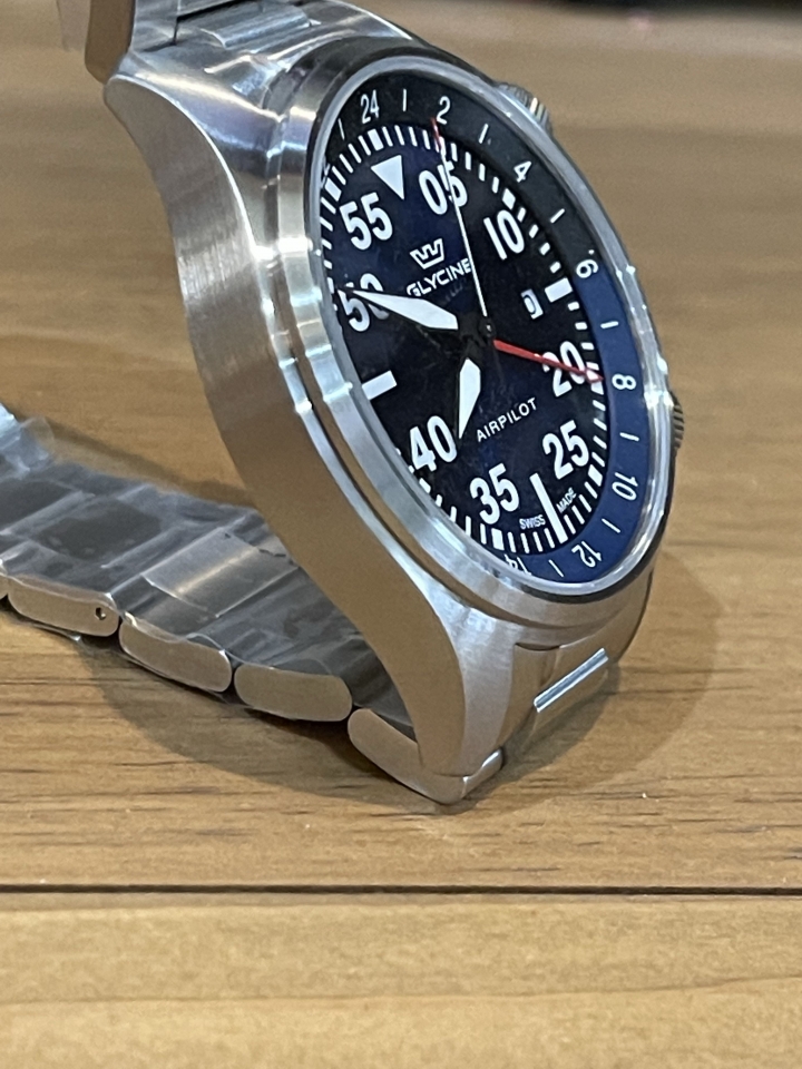 「開箱」Glycine AIRPILOT GMT watch