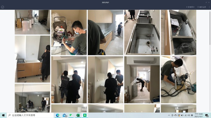 二字形廚房~櫻花廚房：換了材料又漏水