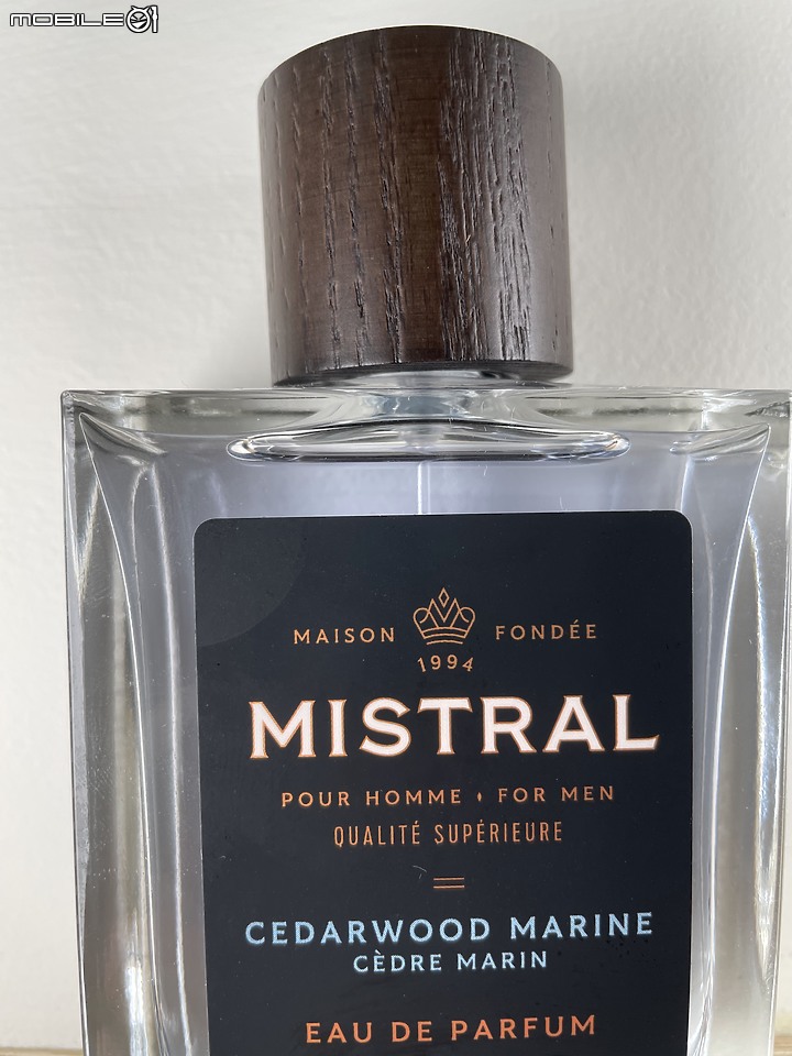 點我看大圖 Mistral Cedarwood Marine Eau De Parfum 非凡海洋雪松 男性香水 詳細測試