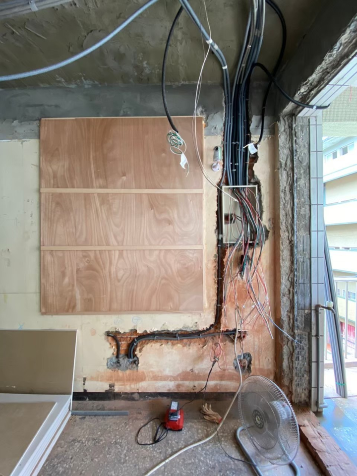 老屋翻新過程紀錄~冷氣、泥作防水