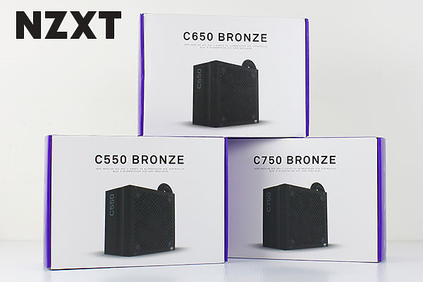 恩傑全新NZXT C550／C650／C750 Bronze，DC-DC銅牌半模組電源上市！