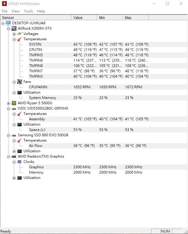 Asrock Deskmini X300 安裝幽靈棱鏡