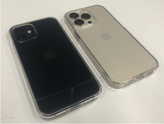 iPhone 12換13兩代透明殼比較,CRUSH / ALOS lite開箱