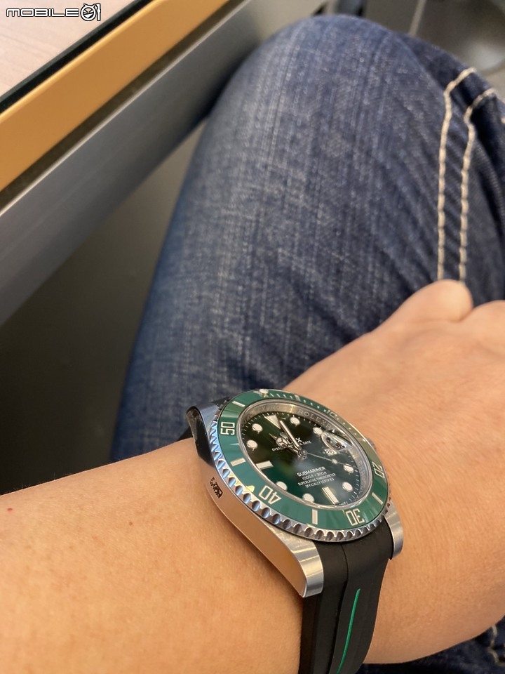 新到發綠116610 LV