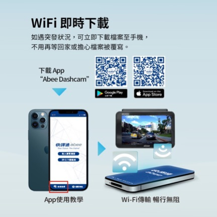 【開箱】快譯通 abee V80GH+H500 星光級WiFi GPS 雙鏡頭行車記錄器推薦