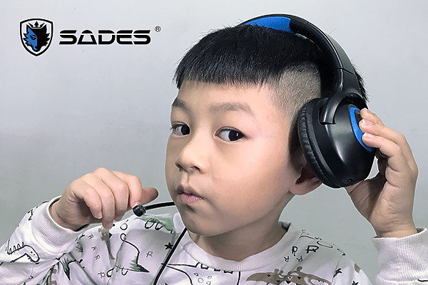SADES賽德斯SHAMAN薩滿電競耳麥，雙模式全方位保護小朋友聽力！