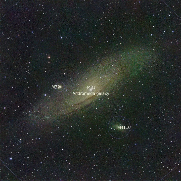 測試器材，誤打誤撞，順便拍了仙女座大星系（M31）及風車星系（M33）--更新：6 樓有清境拍攝的M33