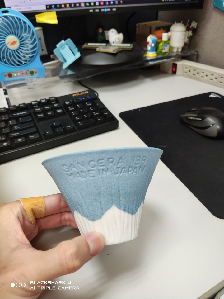 波佐見燒富士山濾杯小小開箱文