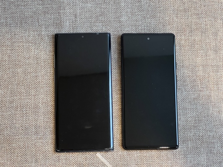 好粗好凸的相機模組GOOGLE PIXEL6 UNBOXING 開箱  正面也太像Samsung Note系列了吧
