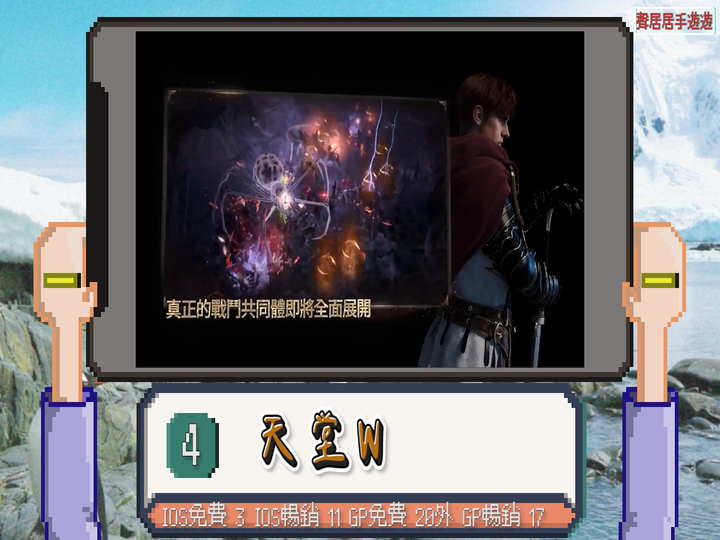 2021台灣手遊雙平台週排行TOP10 十一月第1週(10/31~11/6)