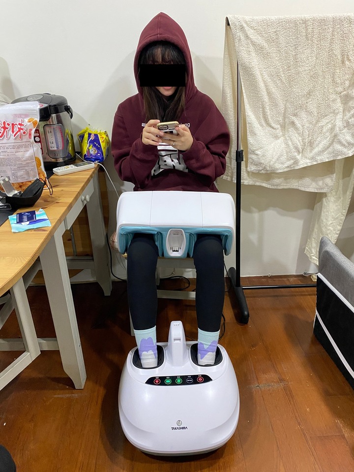 開箱 -TAKASIMA高島俏膝膝雙效美腿機