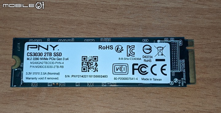 點我看大圖 特價的狂歡 PNY CS3030 2TB SSD MIT的唷
