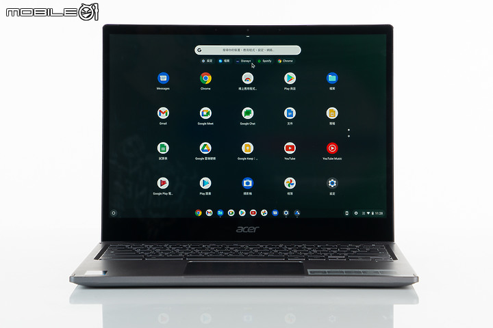 Acer Chromebook Spin 713 (2021) 測試報告｜Intel Evo 效能保證的誠意之作！