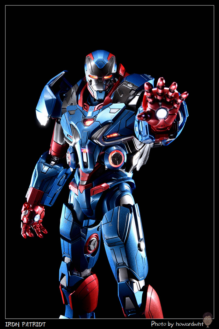 點我看大圖 【開箱】行動軍火庫 ~ Hot Toys - 終局之戰 鋼鐵愛國者