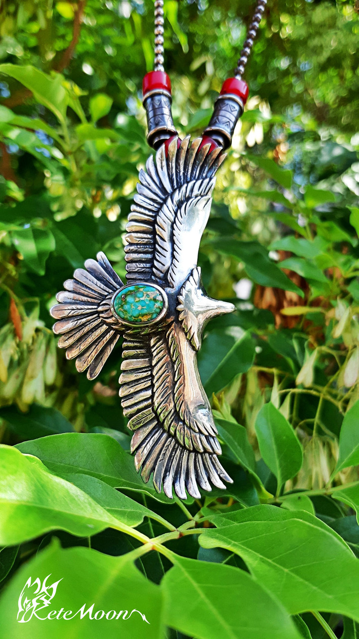 Black Venom Jewelry X Indian&28-Sonora Gold綠松石大鷹