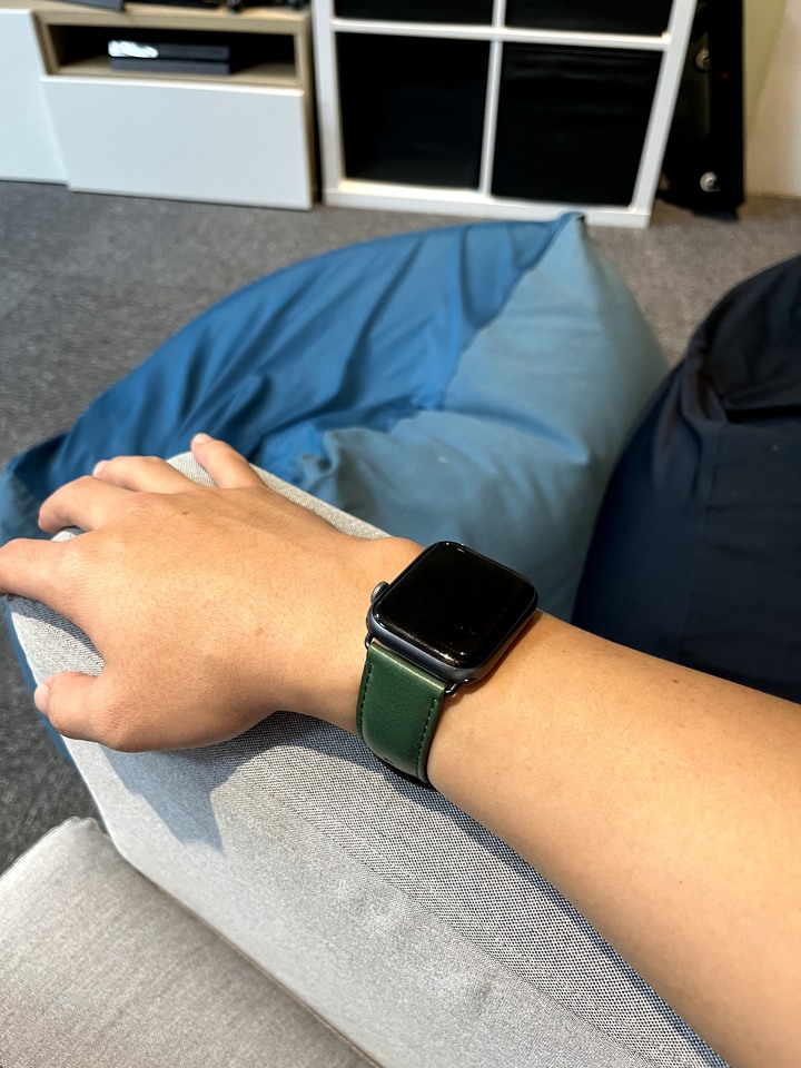 [開箱] Apple Watch真皮錶帶