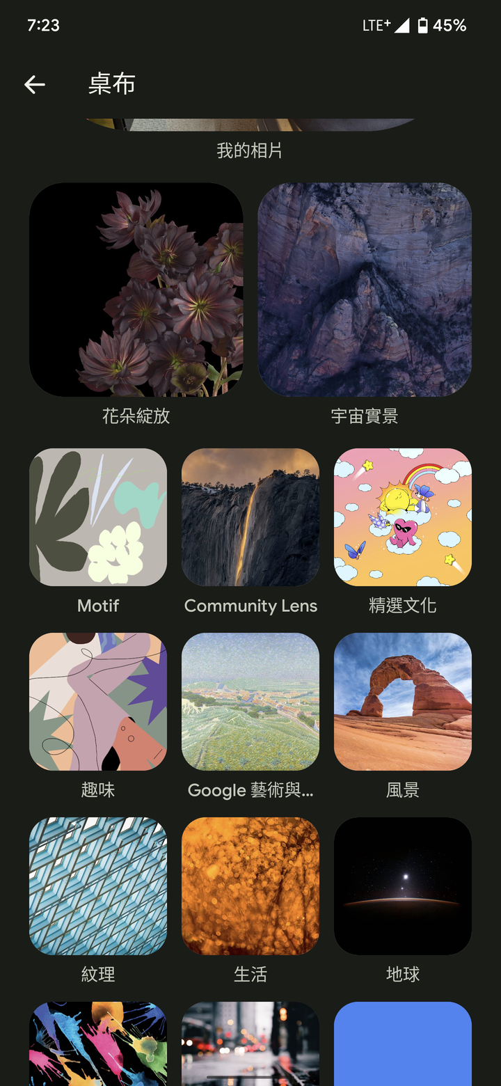 Pixel 6 內建動態桌布 刪除後怎麼下載回來？