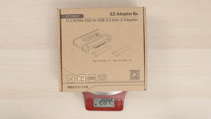 ICY DOCK U.2 轉接器，取代我的奇葩土炮 DIY 設備 MB931U-1VB