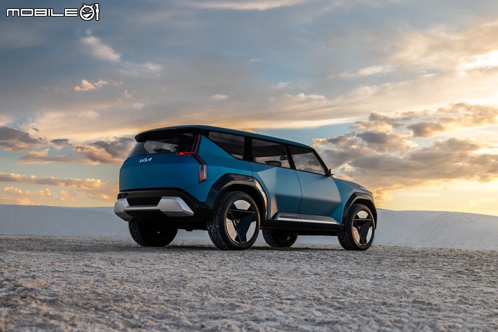 【海外新訊】先行預覽量產版本EV9!Kia Concept EV9洛杉磯車展正式亮相!