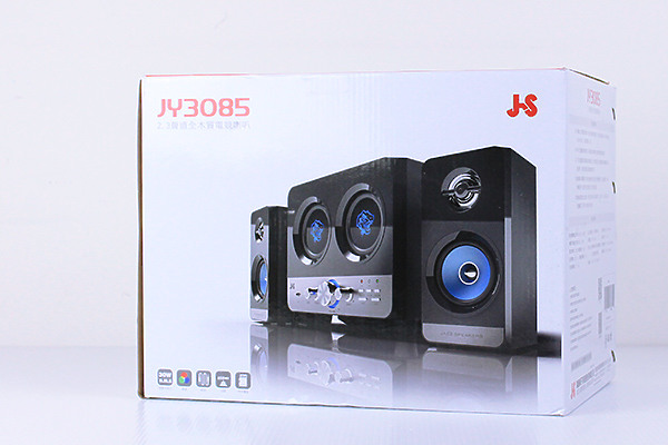 下沉式重低音砲玩Game帶勁夠力，J-S 淇譽 JY-3085三件式RGB電競音箱組【開箱分享】