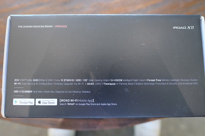 點我看大圖 IROAD X11 前後2K雙鏡頭Sony starvis 星光感光元件行車紀錄器開箱分享