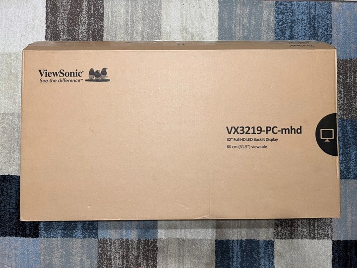 【開箱】 VX3219-PC-mhd 不專業開箱