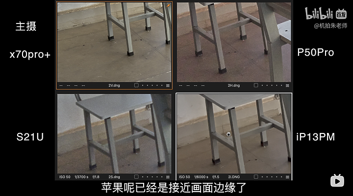 [影片心得] RAW檔格式大比拼 (iPhone 13 pro max / 三星 S21ultra / 華為 P50 pro / Vivo X70 pro+)