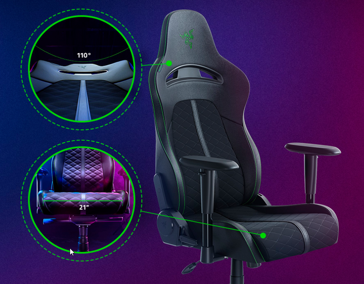 [ RΛZΞR ] 雷蛇 Razer Enki 電競椅，激戰一整天的最佳夥伴