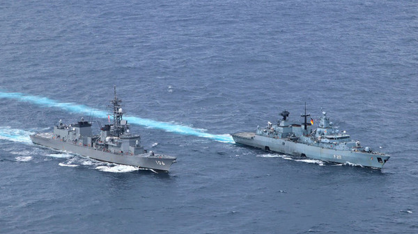 德國軍艦11月5日駛抵日本