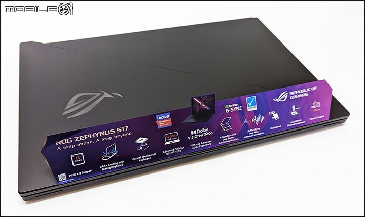 點我看大圖 快速開箱:ROG Zephyrus S17 GX703HR