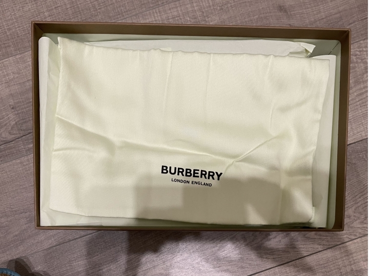 「開箱」Burberry 經典格紋低筒休閒鞋